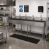 Thumbnail image #2 for Advance Tabco 5-Station Multiwash Freestanding Hand Wash Sink with Electronic Faucets, 100 Inch Wide