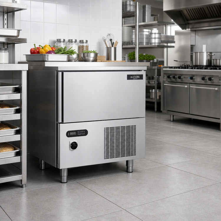 Product image #3 for Gemm Commercial Reach-In Blast Chiller/Freezer, Single Section, Self-Contained, 5-Pan, 208-230V