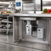 Thumbnail image #2 for InSinkErator SS-100 1 HP Complete Food Waste Disposer Package with 12-Inch Bowl and AquaSaver AS-101 Control Center