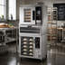 Thumbnail image #2 for MicroBakery Half-Size Electric Oven/Staging Cabinet/Proofer Combo, 1 Deck, 5/4/12 Pan Capacity