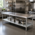 Thumbnail image #2 for Advance Tabco Galvanized Undershelf for 96