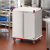 Thumbnail image #2 for Carter-Hoffmann Performance Series Patient Tray Cart, 18-Tray Capacity, Stainless Steel, Double Door
