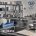 Thumbnail image #2 for T&S Brass Mini Pre-Rinse Unit with 6-Inch Swing Nozzle and Low-Flow Spray Valve