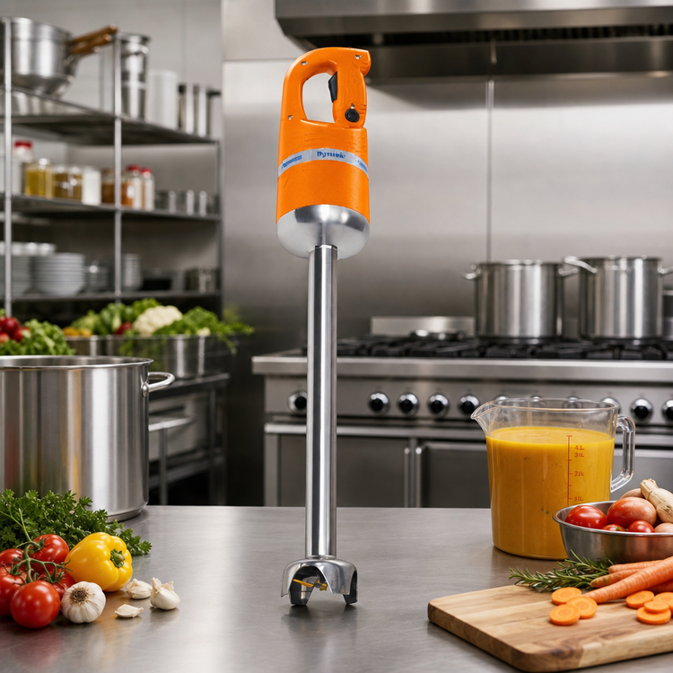 Product image #2 for Master MX2000 Single-Speed Immersion Blender with 16-Inch Stainless Steel Shaft, 15-Gallon Capacity