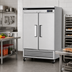 Thumbnail image #2 for Turbo Air Super Deluxe 39.9 Cu. Ft. Two-Section Reach-In Freezer, Stainless Steel, Bottom Mount