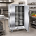 Thumbnail image #2 for Economy Carter Mobile Insulated Electric Banquet Cabinet, Single Door, 144 Covered Plates