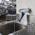 Thumbnail image #2 for T&S Brass Push-Back Wall-Mounted Glass Filler Faucet with Adjustable Flange