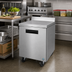 Thumbnail image #2 for Hoshizaki Steelheart One-Section Reach-In Worktop Freezer, 27-Inch Wide, 7.21 Cu. Ft., Solid Door