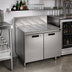 Thumbnail image #2 for Krowne Royal Series 30-Inch x 24-Inch Stainless Steel Underbar Drainboard Cabinet with 2 Locking Hinged Doors