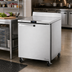 Thumbnail image #2 for True SPEC Series 27-Inch Worktop Freezer, One Section, Stainless Steel Door, Rear-Mounted Self-Contained, -10°F