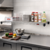 Thumbnail image #2 for QuadTruss Quad-Adjust Wire Shelf, 54 x 21 Inches, Chrome-Plated