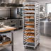 Thumbnail image #2 for Dinex DXP733S Aluminum Channel Side-Load Pan Rack for 33 18 x 26 Inch Trays