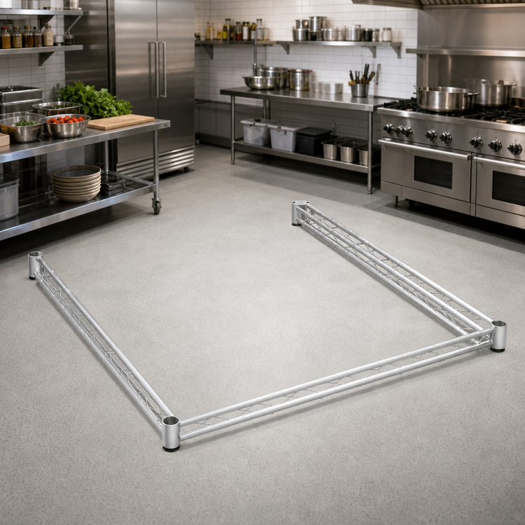 Product image #2 for EagleGard 72"W x 30"D 3-Sided Double Truss Frame