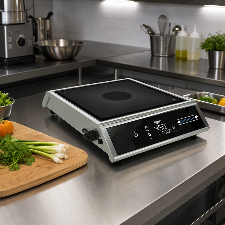 Product image #2 for Vollrath 4-Series Medium Power Countertop Single Burner Induction Range with Temperature Control