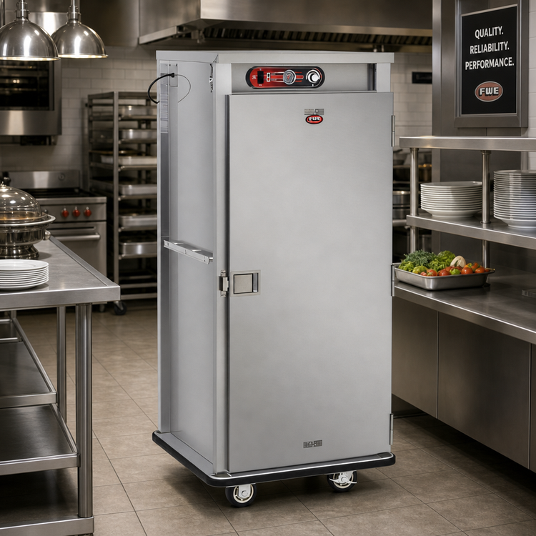 Product image #3 for FWE E-Series Electric Single-Door Banquet Transport & Serve Cabinet for 60-72 Covered 11-Inch Plates