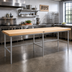 Thumbnail image #2 for John Boos Baker's Table Frame for 108