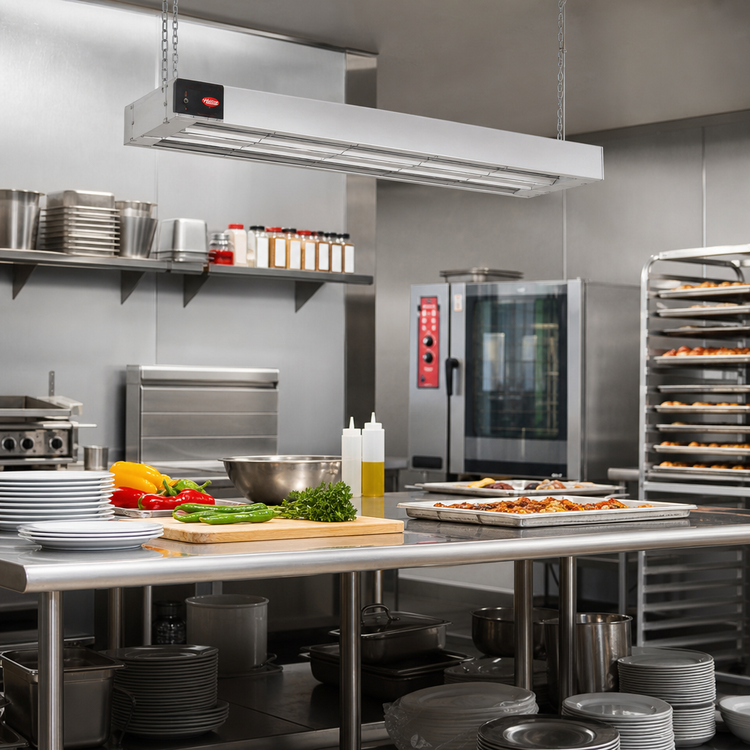 Product image #2 for Hatco Glo-Ray® 30-Inch Double Infrared Strip Heater, Unlighted, Aluminum, 900 Watts