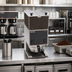 Thumbnail image #2 for BUNN LPG2E Low Profile Portion Control Commercial Coffee Grinder with Dual 3 lb Hoppers
