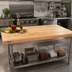 Thumbnail image #2 for Boos Block 42 x 27 Inch Blended Edge Grain Maple Kitchen Countertop, 1-1/2 Inch Thick, Varnique Finish