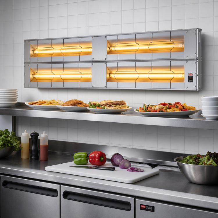 Product image #2 for Hatco Glo-Ray® 36-Inch Double Lighted Infrared Strip Heater