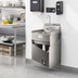 Thumbnail image #2 for Stainless Steel Splash-Mount Apron for PBHS 14 x 10 Wall-Mount Hand Sink