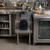 Thumbnail image #2 for Krowne Royal Series 18-Inch Wide Flat Top Underbar Blender Station with Recessed Shelf