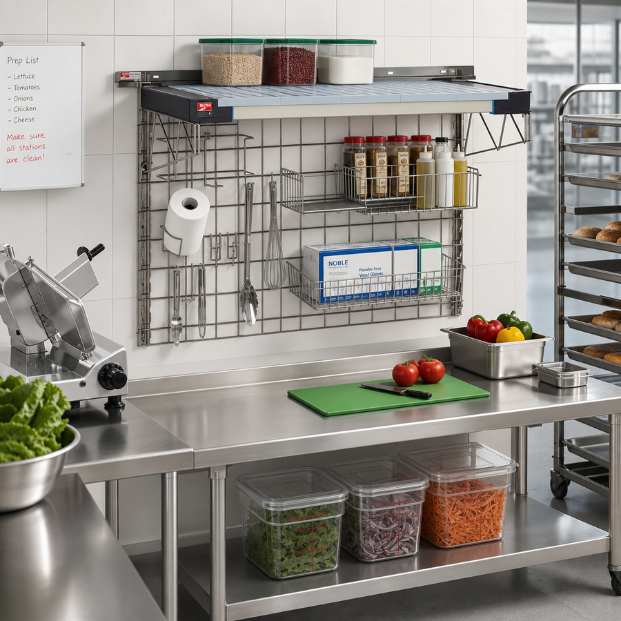 Commercial Kitchen Production Set