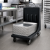 Thumbnail image #3 for Cambro Camdolly Sheet Pan and Tray Transport Dolly with Handle, 350 lb Capacity, Black