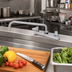 Thumbnail image #2 for Equip 8-Inch Center Deck Mount Workboard Mixing Faucet with 12-Inch Swing Nozzle