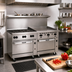 Thumbnail image #2 for Vulcan Endurance 72-Inch Gas Restaurant Range with 6 Open Burners, 36-Inch Griddle, Standard Oven and Convection Oven