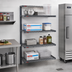 Thumbnail image #2 for Eagle Valu-Master 4-Tier Add-On Wire Shelving Unit, 30