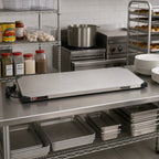 Thumbnail image #3 for Metro Super Erecta® Hot HS2448 48 x 24 Inch 304 Stainless Steel Heated Warming Shelf with Adjustable Thermostat