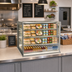 Thumbnail image #2 for Federal Industries Italian Glass Series 60-Inch Self-Serve Drop-In Countertop Refrigerated Display Case, 2-Tier, Self-Contained, 230V