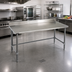 Thumbnail image #2 for Spec-Master Stainless Steel Work Table with Backsplash, 108 x 24 Inches