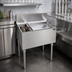 Thumbnail image #2 for Krowne Royal Series 26-Inch Underbar Speed Multi Station with 7-Circuit Cold Plate, Right Ice Bin and Insulated Bottle Well