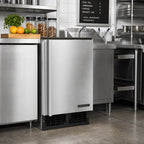 Thumbnail image #2 for Hoshizaki C-80BAK-AD ADA-Compliant Undercounter Nugget Ice Machine with Built-In Bin, Air-Cooled, 27 lb Storage, 92 lb/24 hr