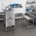 Thumbnail image #2 for Right-Hand Corner Clean Dishtable, 72-Inch Machine-To-Corner x 60-Inch Corner-To-End, 16/430 Stainless Steel