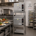 Thumbnail image #2 for Steamcraft Ultra 3 Stacked Electric High-Speed Convection Steamer with Stand, 2 Compartments, EasyTimer