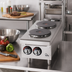 Thumbnail image #2 for Star-Max 12-Inch Countertop Electric Hot Plate with Solid Cast Iron French Top, 2 Burners