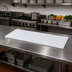 Thumbnail image #2 for John Boos 72-Inch x 10-Inch x 1/2-Inch Reversible High-Density Polyethylene Steam Table Cutting Board