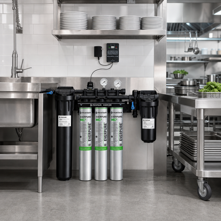 Product image #2 for Everpure CSR Triple-MC² Triple Water Filtration System, 27,000 Gallon, 5.0 GPM