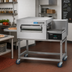 Thumbnail image #2 for Lincoln Impinger II Single-Deck Natural Gas Conveyor Pizza Oven with FastBake, Front Loading, Right-to-Left Belt