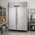 Thumbnail image #2 for UltraSpec™ Extra Tall Roll-Thru Heated Cabinet with Solid Doors, 2-Section, 77.3 Cu. Ft.