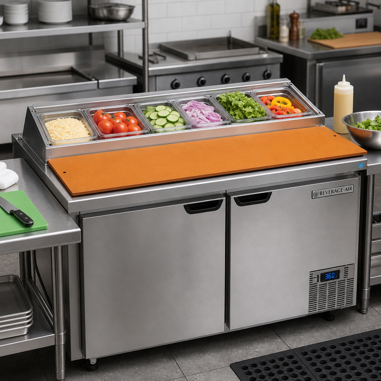 Product image #2 for Beverage-Air 19-Inch Composite Cutting Board for DP67 Prep Table