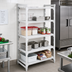 Thumbnail image #3 for Cambro Camshelving Premium 4-Shelf Solid Stationary Starter Unit, 21-Inch Deep x 24-Inch Wide x 84-Inch High, Speckled Gray