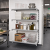 Thumbnail image #3 for Cambro Camshelving Premium 4-Tier Solid Add-On Shelving Unit, 18