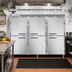 Thumbnail image #2 for Continental Refrigerator DL3WE-HD Designer Line Extra Wide Three-Section Heated Holding Cabinet