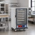 Thumbnail image #2 for Metro C5 1 Series Half-Height Mobile Non-Insulated Proofing Cabinet with Clear Polycarbonate Door and Lip Load Slides