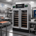 Thumbnail image #2 for Pesciugatore® Free-Standing Fish Curing Cabinet with Integrated pH System, 440 lb Capacity