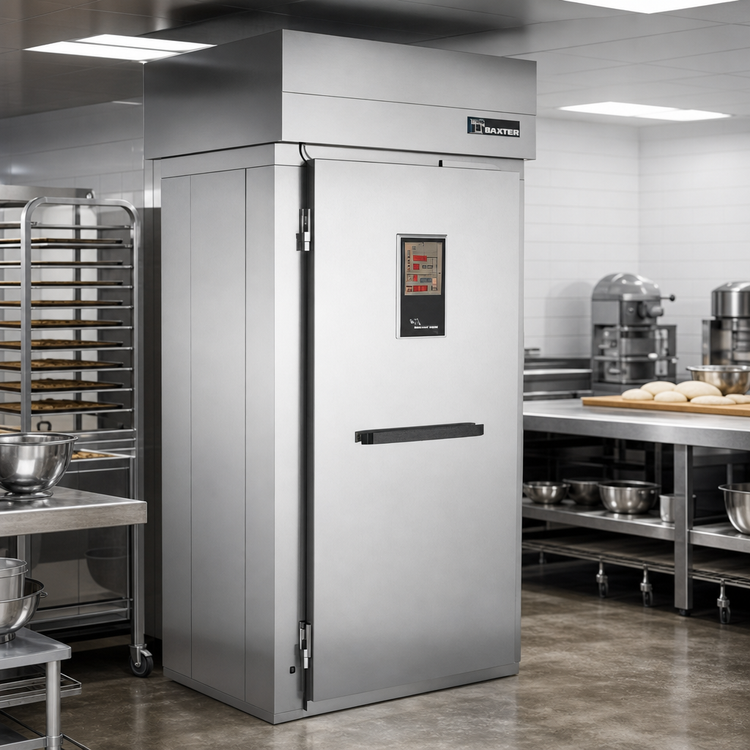 Product image #2 for Baxter RPW1S Single Wide Roll-In Retarder/Proofer Cabinet, 120.5-Inch Deep, Electric Heat, Remote R448A Refrigeration